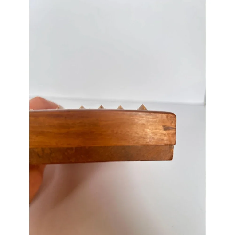 Vintage Japanese Wooden Soroban Abacus – Mid Century Showa Era 1-and-4 Bead